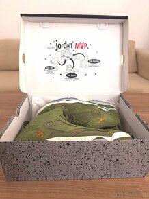 Nike Jordan MVP olive green velkosť 44,5 - 10