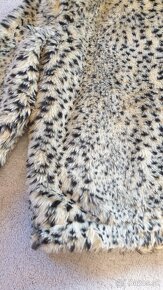 Fluffy leopardia bunda/kožušina Bershka - 10