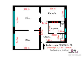 Blízke Námestie SNP / 2i byt BB / PRIAME CENTRUM / Garáž - 10