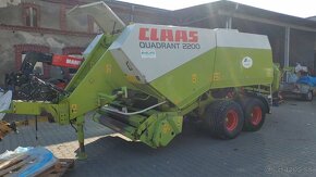 Lis Claas Quadrant 2200  na hranaté balíky Balíkovač Krone - 10