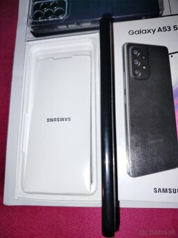 Predám Samsung A53 5g Black top stav - 10