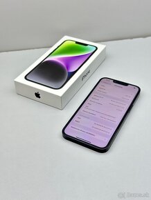 iPhone 14 128GB MIDNIGHT ORIGINÁL STAV - 10