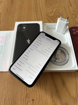 iPhone 11 128 gb black v záruke + komplet príslušenstvo - 10