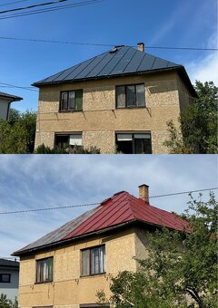 🏠🎨🔥Nátery striech. Nateranie striech . Maľovanie:. - 10