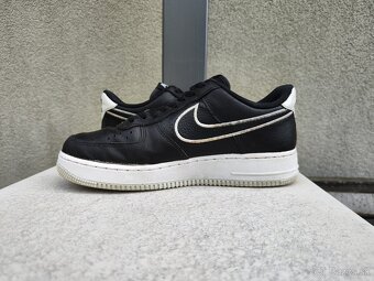 NIKE AIR FORCE 1 Low - Black & White, Originál vel. 42.5 EUR - 10