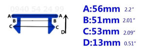 Stredové krytky - 10