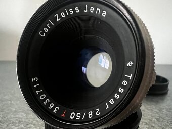 Carl Zeiss Jena Tessar 50mm 2.8 T - Výborný stav - 10