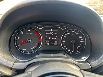 Audi A3 sedan 2017 1,6 tdi 85kW 79tisíc km webasto - 10