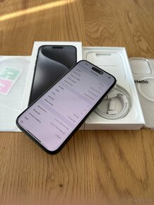 iPhone 15 Pro 128 gb Black Titanium v záruke - 10