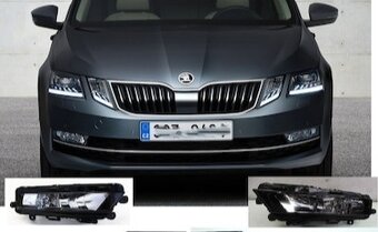 Škoda Octavia 3 facelift maska hmlovky airbag šofér - 10