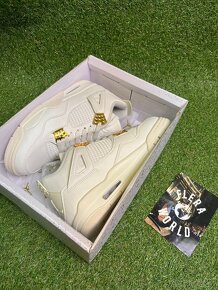 Air Jordan 4 white/gold - 10