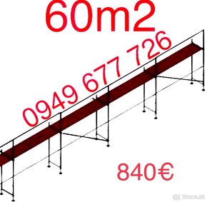Predám lešenie stavebné lešenie na predaj certifikovane - 10