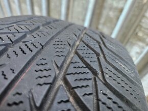 Plechové disky VW - 5x100 r15 + zimné pneu 185/65 r15 - 10