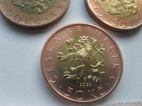 50 kč mince rok Vzácné ročníky - 10