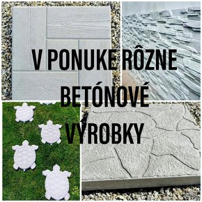 ✅Betónové výrobky✅ Posezónna AKCIA - 10