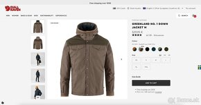 Paperová bunda Fjallraven Greenland No.1 Down Jacket M - 10