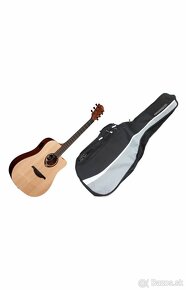 LAG Tramontane T70DCE Natural Satin Elektroakustická gitara - 10