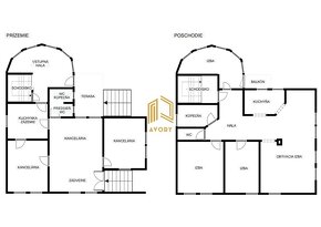 NA PREDAJ ROD. DOM 8 +, PP 275m2, POZEMOK 1.206m2, SENICA - - 10