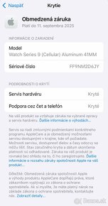 Apple Watch 9 41mm LTE Cellular- 100% zdravie, záruka - 10