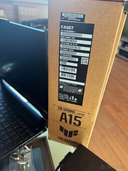 Nový herný notebook ASUS TUF Gaming A15 - Mecha Gray - 10