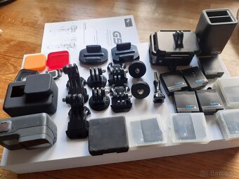 Gimbal Feiyu Tech G5 + GoPro HERO5 Black + 10ks baterii, atd - 10