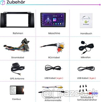 BMW E39 Awesafe Android autorádio nové (nerozbalene) - 10