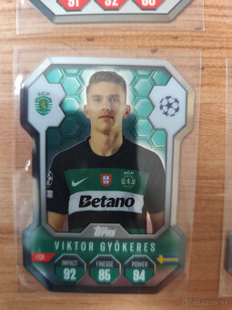 Futbalové kartičky Match Attax 2024/25 - Chrome Shield - 10