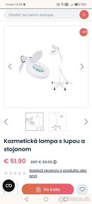 Kozmetické kreslo, regal, kozmeticka lampa, otočná stolička. - 10