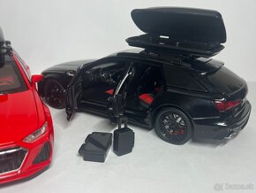 Audi RS6 Avant 1:24 - čierna alebo červená metalíza - 10