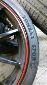 5x112 5x100 r17 ADVAN RACING dvojrozteč - 10