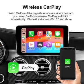 CarAiBOX Bezdrôtový Zrkadlo Android 13.0 CarPlay Ai Box - 10