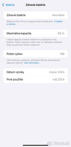 iPhone 15 Pro Max 256GB Black Titanium + ZÁRUKA + DARČEK - 10