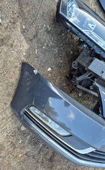 Predám kompletný predok pre Volkswagen Passat B7 - šedá met- - 10