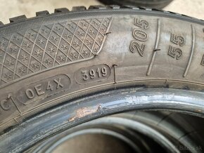 205/55 r16 zimné 4 ks KLEBER dezén 7,4 - 6,7 mm DOT2019 - 10