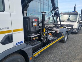 MAN TGL 12.220  NOSIČ KONTEJNERU + RUKA HIAB 118 - 10