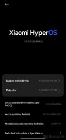 Predám Xiaomi Poco X6 Pro 12/512 - 10