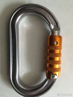 Karabíny karabínky 2 x triple-lock, 1 x screw-lock, nové - 10