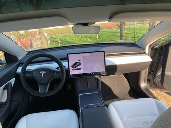 Tesla model 3 LR,bílý inter, tep.čerpadlo, záruka, autopilot - 10