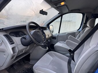 OPEL VIVARO 1,9 DIESEL 8 MIESTNY BUS - 10