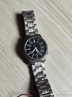 Titánové pánske hodinky BERNY Pilot Field watch, Zafír, NOVÉ - 10