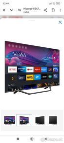 QLED Smart tv hisense 4k UHD 55A7GQ - 10