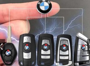 BMW puzdro na kluč carbon - silicon - 10