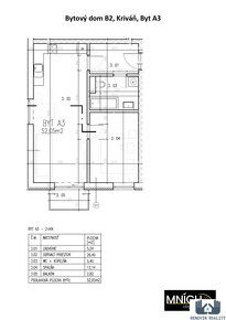 2- izbový byt v krásnej novostavbe v obci Kriváň  A3 - 10