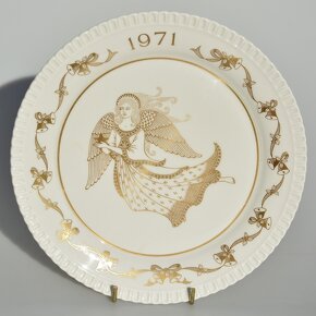 Vianoce - 5 ks Porcelánové taniere z Anglicka - 10