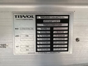 Sklápací náves - Tisvol Ceres 55m3 (5750kg) - 10