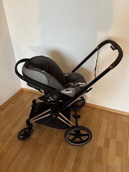 Cybex priam 3v1, rose gold + cybex sirona sedacka, Z base - 10