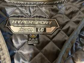 ICON Hypersport motocyklová kožená bunda - 10