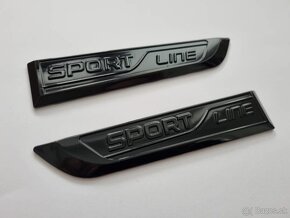 Sportline plaketky na blatníky - napisy SPORT LINE - 10