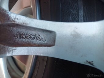 hlinikové disky org.Mitsubishi ASX--61/2Jx16-ET-46--5x114,3 - 10