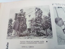 časopis vinárstvo /český/ viazané ročníky 1960-62 - 10